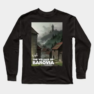 Village of Barovia Tourism Poster - Barovia Ravenloft D&D Art Long Sleeve T-Shirt